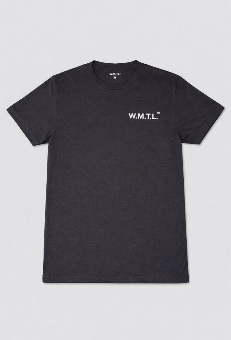 Black WMTL™ Lightweight T-Shirt